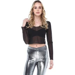 Balerin Yaka Tül Body