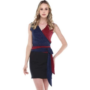 Hafif Simli Anvelop Bluz