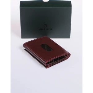 Unisex Hakiki Deri Kartlık Grerkcz724 Bordo