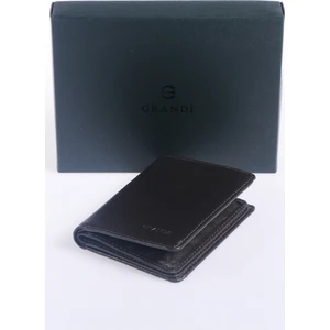 Unisex Hakiki Deri Cüzdan Grerkcz743 Kahve