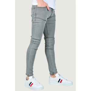 Terapi Men Erkek Likralı Kot Pantolon 9K-2100341-007 Gri
