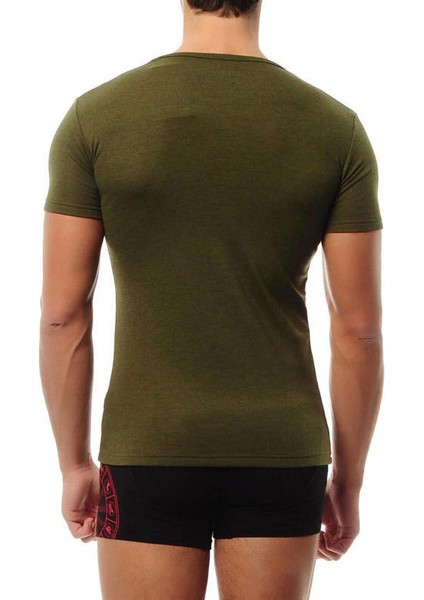 Kısa Kollu Bisiklet Yaka Termal T Shirt 2523 fiyatları