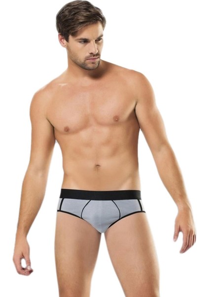 Gri Biyeli Slip 1259