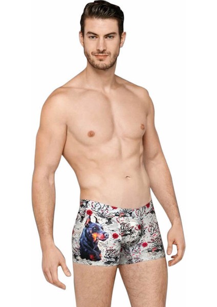 Erkek Baskılı Boxer 1808