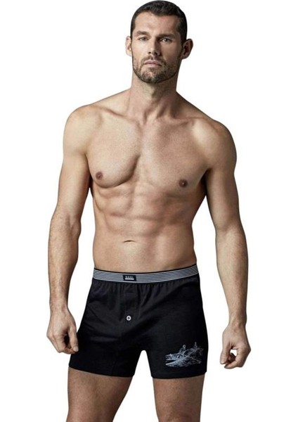 Penye Baskılı Boxer D1210