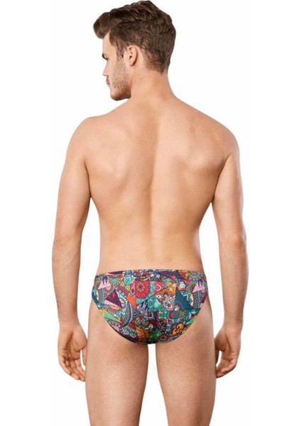 Erkek Desenli Slip 1217