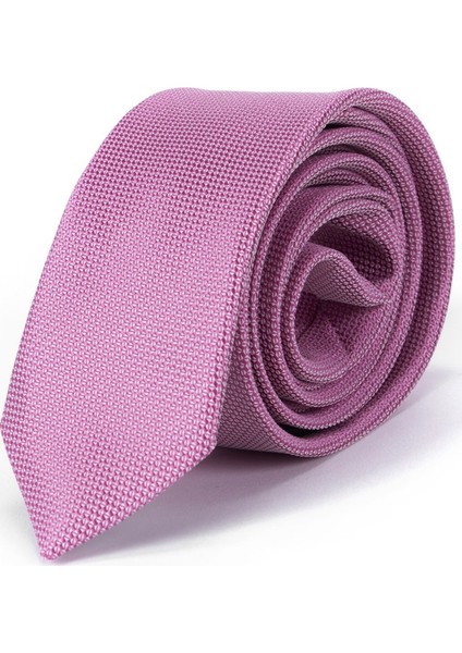 Armürlü Pembe Kravat