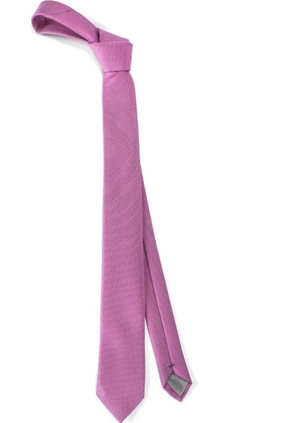 Armürlü Pembe Kravat