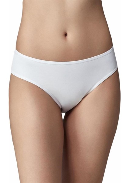 Q - En 3Lü Bambu Yüksek Bel Kadın Slip 904 Kadın Asorti