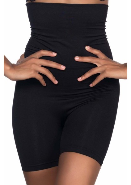 2014 Seamless Süper Double Boxeri Korsesi Siyah