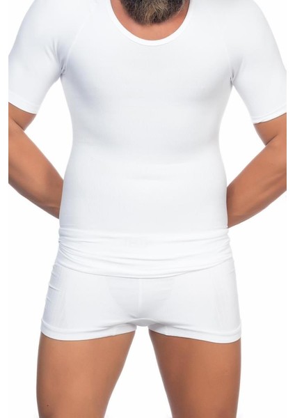 E1010 Erkek T-Shirt Beyaz