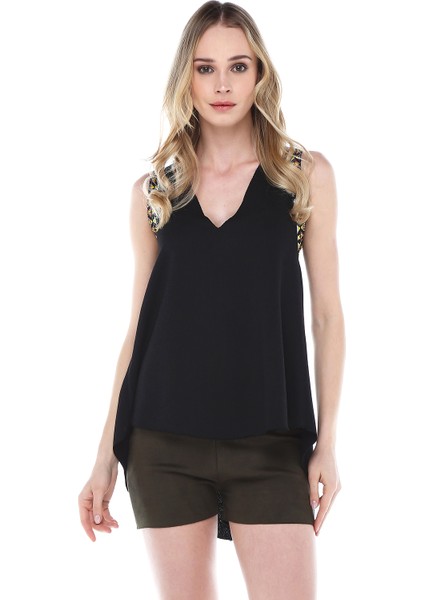 V Yaka Sweatshirt