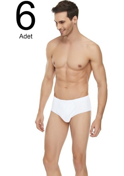 Likralı 1071 Kom Slip Erkek Külot 6'lı