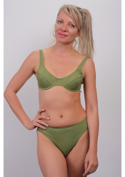 Kadın Düz Bikini 1608