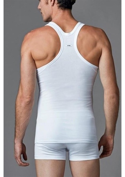 Erkek Compact Sporcu Atlet 2'Li 002 Beyaz fiyatları