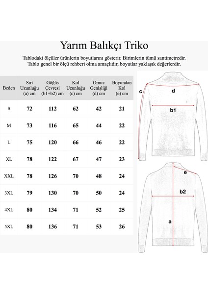 Klasik Kesim Siyah Yünlü Erkek Yarım Balıkçı Kazak