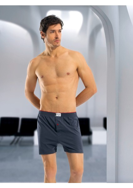 Düğmeli Erkek Boxer 1146