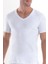 Cotton Erkek V-Yaka T-Shirt 9239 1