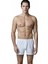 2Li Penye Erkek Paçalı Günlük Boxer Külot 033 Beyaz 1