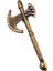 Bronz Balta Motif Taşlı Yaka İğnesi YI299 1