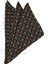 Lacivert Motif Baskı İpek Mendil SPS219 1