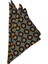 Lacivert Motif Baskılı İpek Mendil SPS322 1