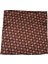 Lacivert Motif Baskılı İpek Mendil SPS335 2
