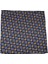 Lacivert Motif Baskılı İpek Mendil SPS361 2