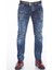 Cipo&Baxx CD418 Kabartma Motifli Lacivert Erkek Motorcu Jeans 3