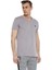 Cipo&Baxx CT522 Geniş Yaka Rahat Kalıp Siyah Basic Erkek T-Shirt 4