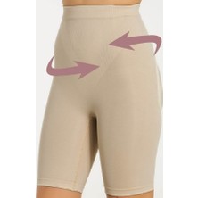 Miss Fit Yüksek Bel Uzun Korse Silikonlu Kaymaz 34314