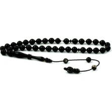 Takıhan Küre Kesim El İşçilikli Halkalı Sistemli Bufalo Boynuzu Tesbih Th231