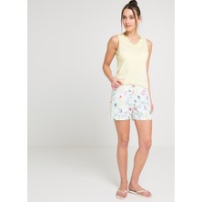 Pierre Cardin Kadın Atlet-Şort Takım Sarı