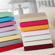 Taç Çarşaf Penye Fıtted Çift Kişilik Beyaz Set