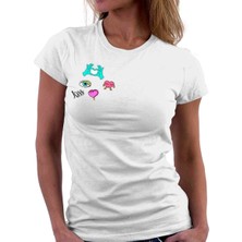 The Chalcedon Kissy Candy Love Bayan Tshirt