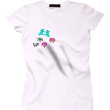 The Chalcedon Kissy Candy Love Bayan Tshirt