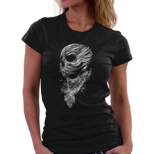 The Chalcedon Kont Wolf Skull Bayan Tshirt