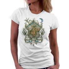 The Chalcedon Tundra Deer Bayan Tshirt