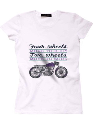 The Chalcedon Four Wheels Move To Body Two Wheels Move To Soul Bayan Tshirt