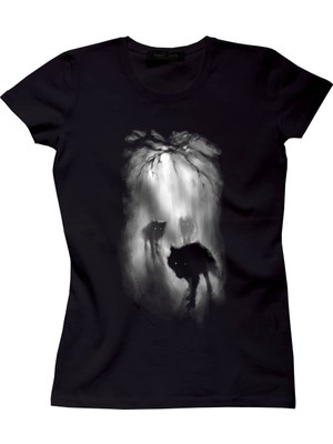 The Chalcedon From The Darkness Siyah Bayan Tshirt