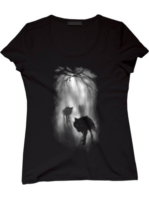 The Chalcedon From The Darkness Siyah Bayan Tshirt