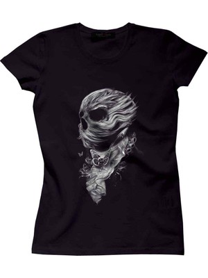 The Chalcedon Kont Wolf Skull Bayan Tshirt