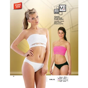 Seamless (Dikişsiz) Çift Katlı Örme Straplez Büstiyer - 4050
