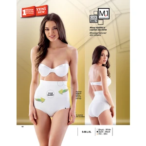 Masaj Özellikli Silikonlu Slip Korse - 2057