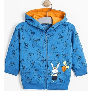 Erkek Bebek Sweatshirt Mavi