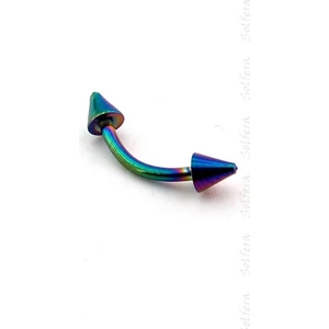 Karışık Renkli Sivri Uçlu Vücut Piercing P317