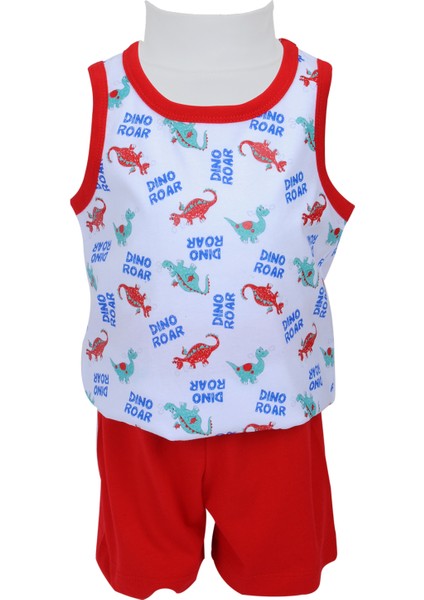 Erkek Çocuk Kırmızı Pijama Takımı - 71Z1PJM110