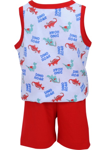 Erkek Çocuk Kırmızı Pijama Takımı - 71Z1PJM110