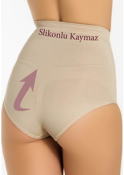Silikonlu Kaymaz Yüksek Bel Slip Korse 33636 fiyatları