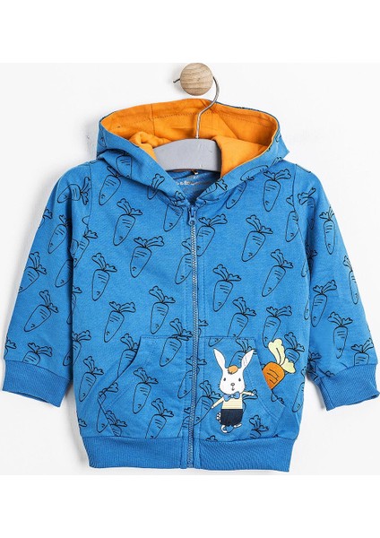 Erkek Bebek Sweatshirt Mavi
